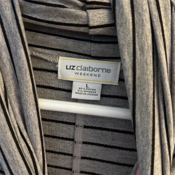 Liz Claiborne Long Sleeve Pullover Turtleneck Top - Picture 9 of 9